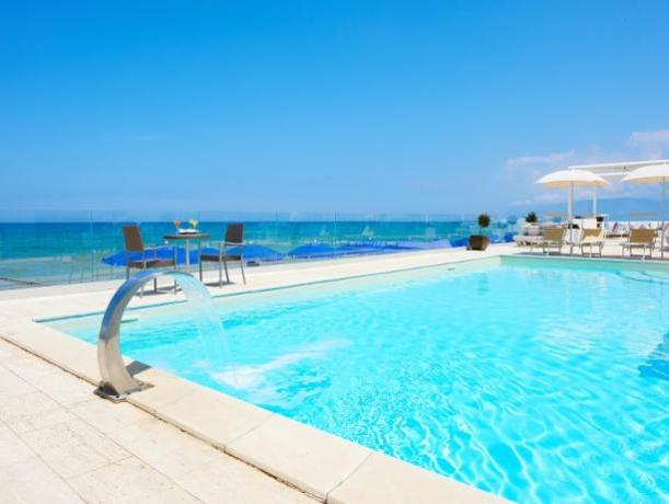 Piscina in Hotel con Accesso alla Spiaggia 