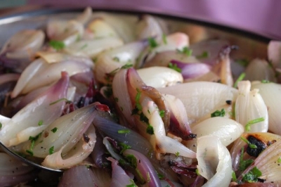 Fish and onions