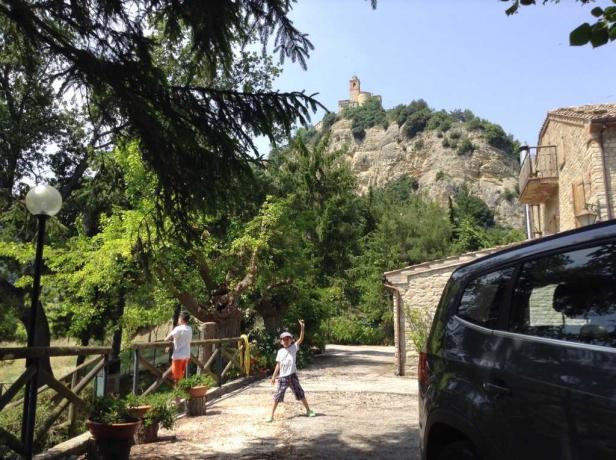 Villa vicino alla Montagna nelle Marche 