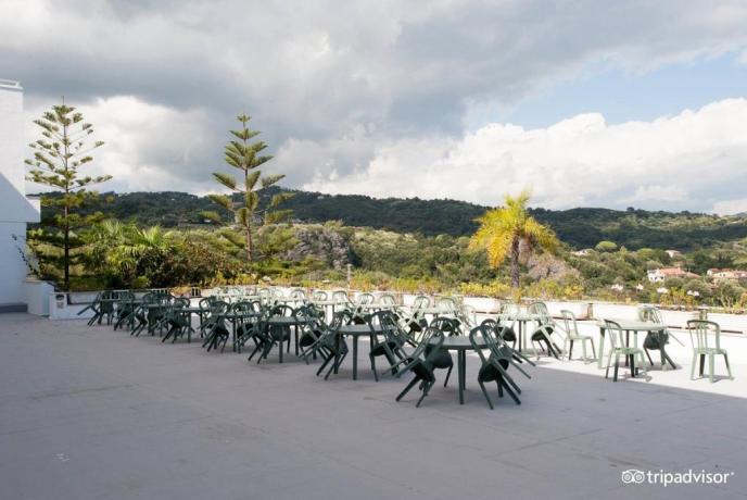 Terrazza panoramica Hotel 4 stelle Scario Cilento