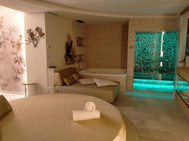 SPA Suite con Vasca Idromassaggio e Bagno Turco 