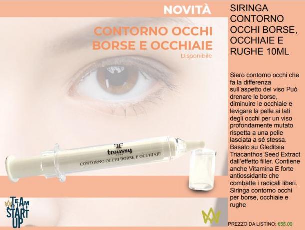 Imperya: Contorno occhi antirughe