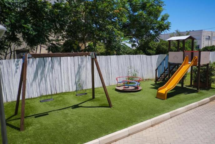 Area giochi bambini all'interno dell'hotel