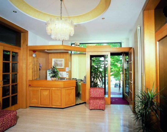 hall albergo ideale per famiglie per rilassarsi