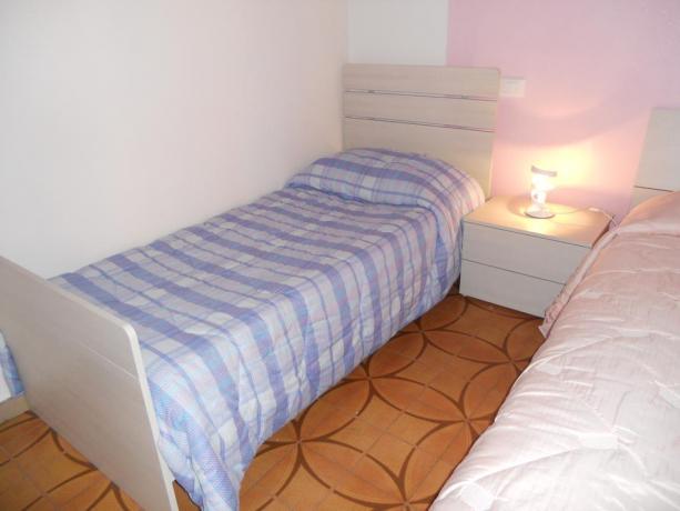 3° letto in Camera Rosa B&B ad Arezzo 