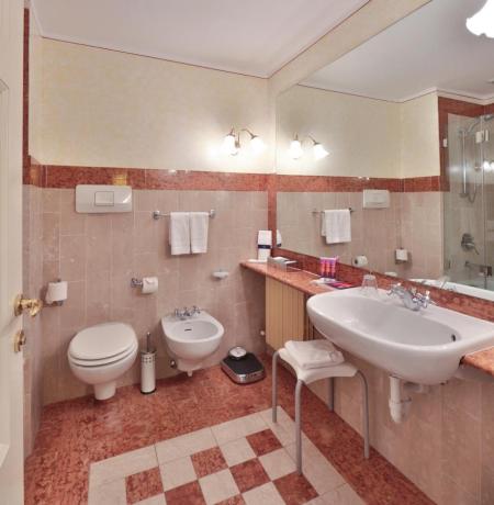 Bagno privato in camera 