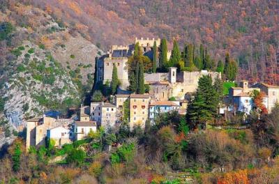 Rocca Sinibalda, part of the Natural Park