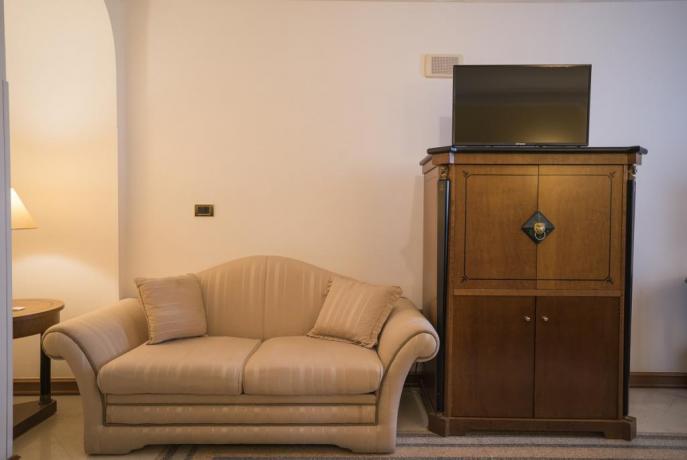 Accogliente salottino, zona relax, Salerno, hotel 4stelle