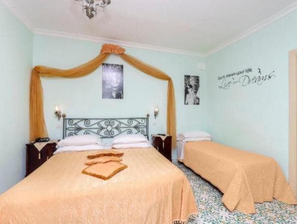 Camera Doppia con Letto aggiunto in Hotel