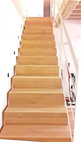 s91- scala in legno progettazione e realizzazione