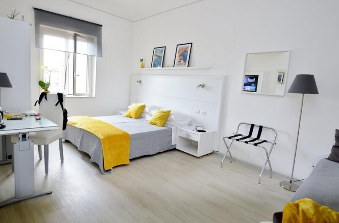 Camera da letto insonorizzata e climatizzata