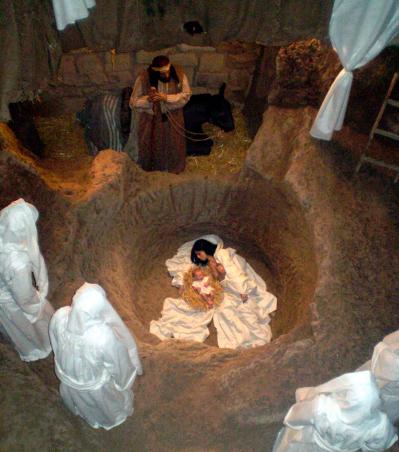 Presepe di Orvieto pozzo della Cava