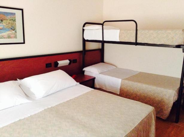 Camera Quadrupla con Letto a Castello