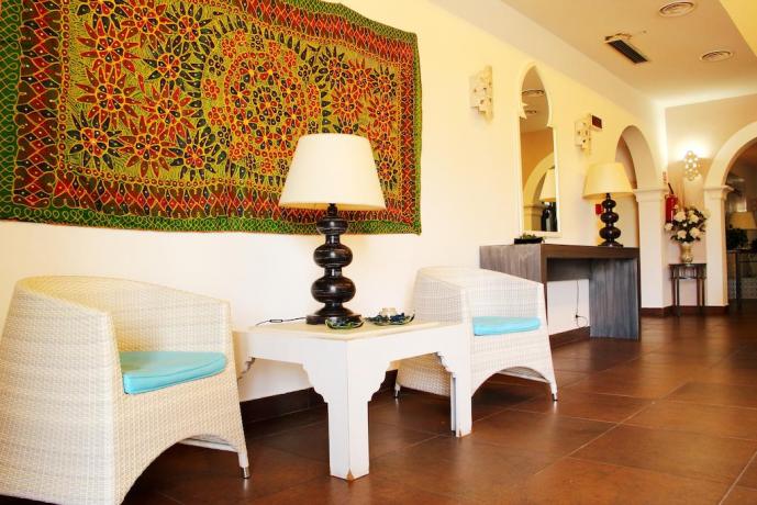 Sala Comune in Hotel a Lampedusa