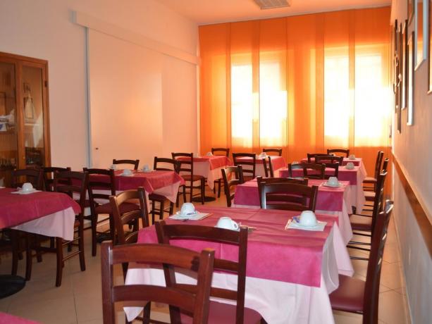 Ristorante all'interno dell'hotel a Fano