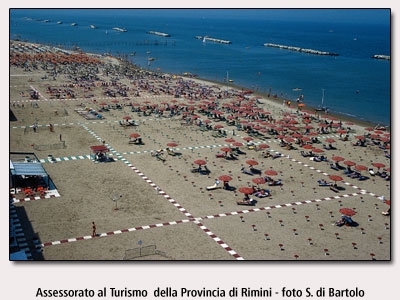 The beach in Igea Marina