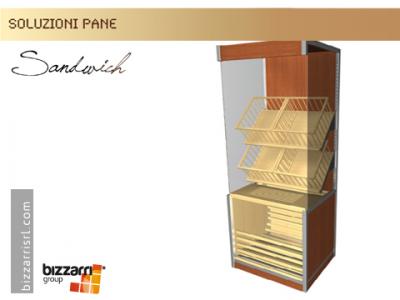 Retrobanco sandwich modulare