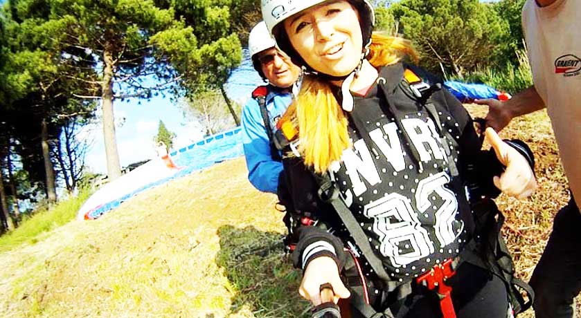 Regalo Parapendio in Umbria per Laurea