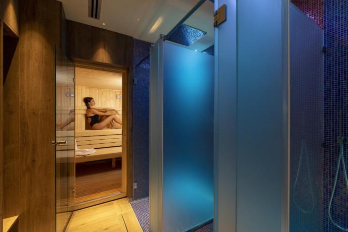 Sauna in agriturismo a Scheggino