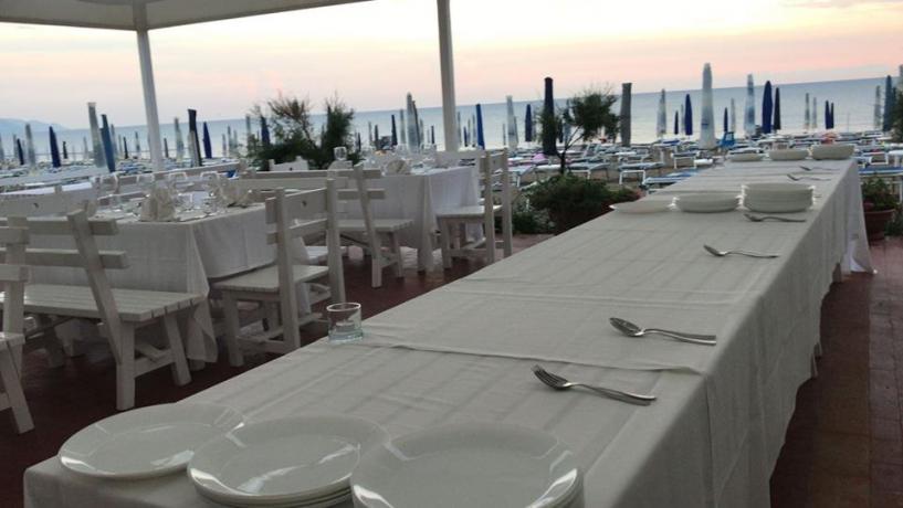 Hotel con terrazza sul mare Peastum Campania
