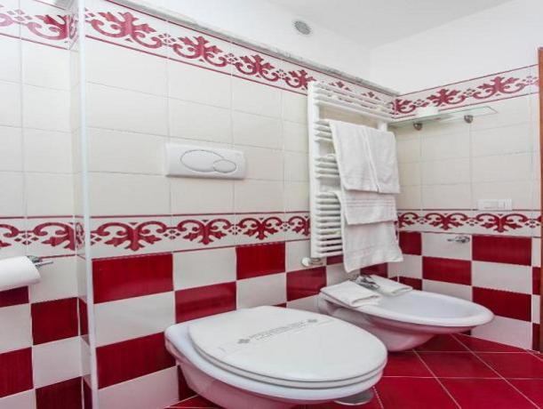 Bagno in Camera con kit di cortesia