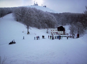 restplace for skiers in Terminillo