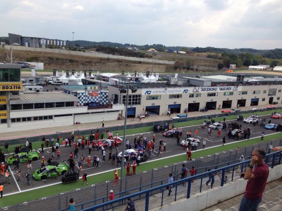 Partenza gara Autodromo Vallelunga 