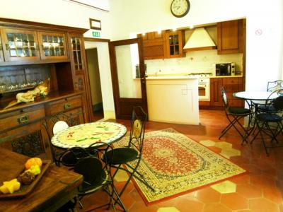 Cucina comune alloggi giardini 