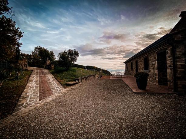 Villa vacanze con parcheggio auto Lago Trasimeno