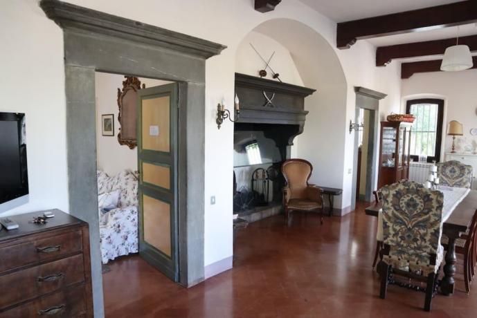 Sala colazioni: Villa per coppie-gruppi sul chianti 