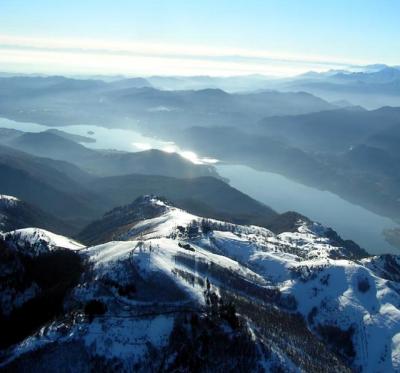 Amazing lakeview from Mottarone, stresa