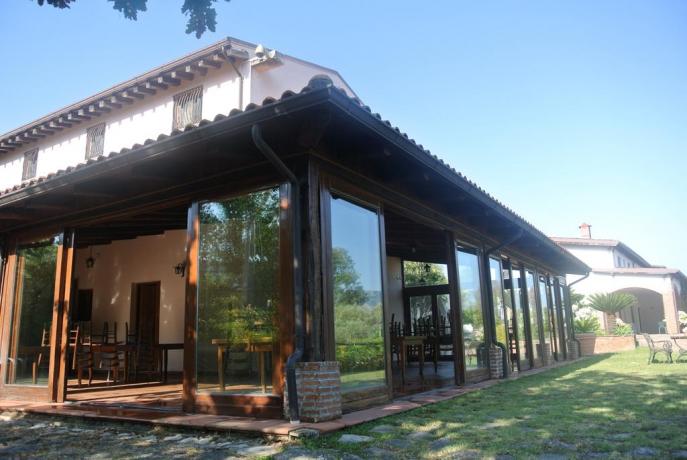 Veranda per Pranzi e Cene estive-Cilento