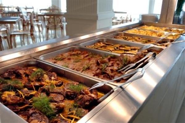 Buffet al Ristorante dell'albergo a Cervia 