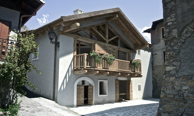 Appartamenti-Bardonecchia nel Centro-Storico vicino a Piste-Sciistiche