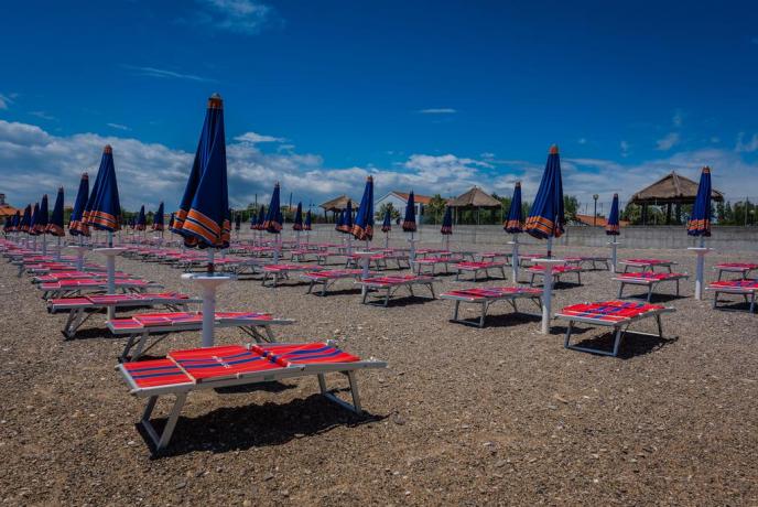 Camping con Spiaggia attrezzata in Calabria