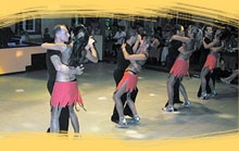 grande sala da ballo per gare e dimostarzioni di b