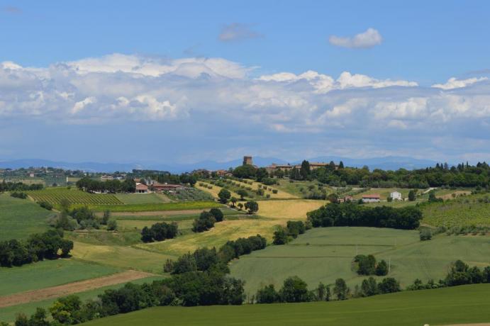 B&B con spa vicino Perugia in Villa 