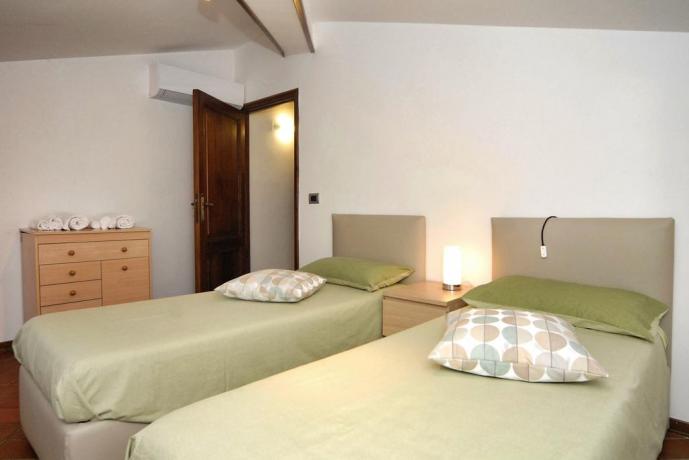 B&B ad Arezzo camera doppia con letti singoli 