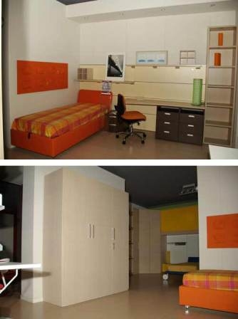 Cameretta completa in stile moderno