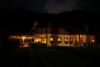Veduta agriturismo in notturna a Giustino vicino Pinzolo