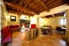 Sala ristorante con camino vicino Gubbio