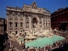 Vista panoramica della Fontana di Trevi