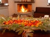 Fireplace in Il Granaio apartment