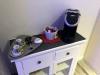 Camera con angolo caffe