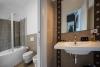 Bagno privato in camera con vasca idromassaggio 