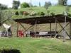 appartamenti con Cortile, barbecue, tavoli e sedie Passignano
