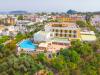Panorama dell'Hotel immerso nel verde Ischia Porto