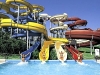 pools with slides at the Acquapark tortoreto