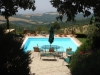 vista piscina dalla residenza