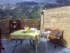 Colazione all'aperto in terrazzo